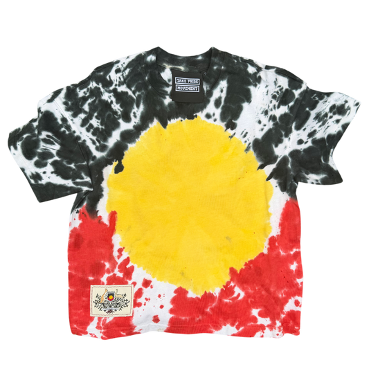 ABORIGINAL TIE DYE TEE - KIDS.