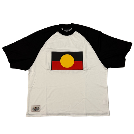 BLACK X DEADLY™ FLAG RAGLAN TEE