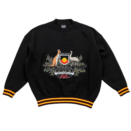 THE ORIGINALS BLAK LAND™: COAT OF ARMS Oversized Crewneck