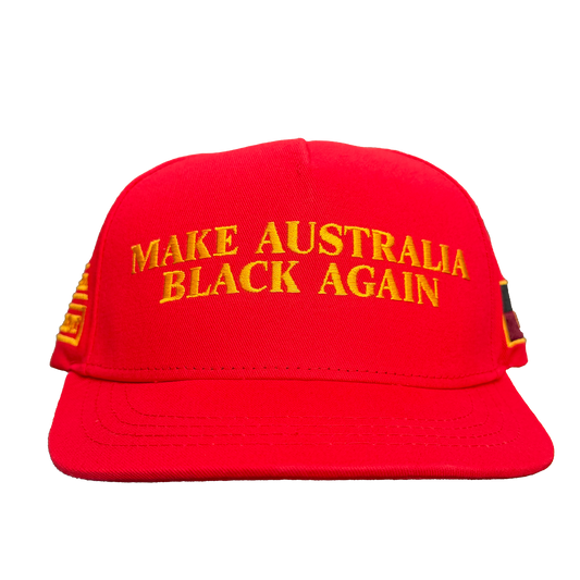 Make Australia Black Again MABA Snapback Cap