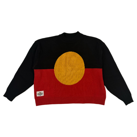 TAKE PRIDE FLAG KNIT